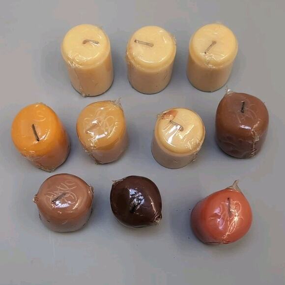 Gold Canyon Candle Co Set of 9 Votive Size Holiday Scented Candles - Picture 1 of 8